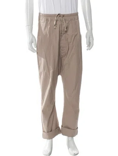 Pre-owned Rick Owens Joggers In Neutral