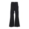 Rick Owens Casual Trousers With Frayed Detailing And Pockets In Black