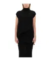 Rick Owens Knitted Tops. In Black