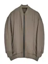 Rick Owens Long Sleeve Casual Jacket In Brown