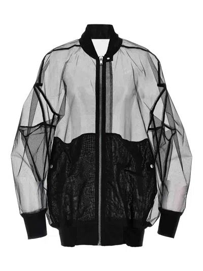 RICK OWENS JUMBO FLIGHT BOMBER JACKET