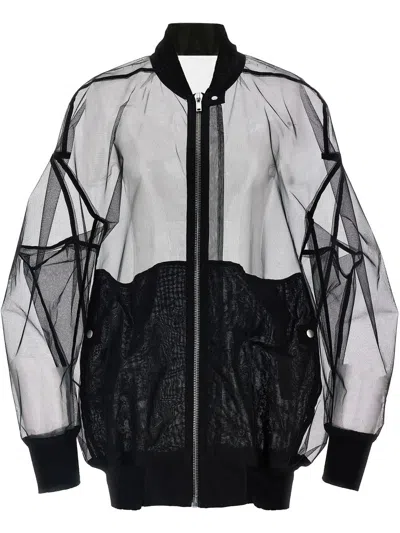 RICK OWENS JUMBO FLIGHT BOMBER JACKET