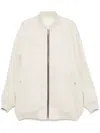 Rick Owens Jumbo Flight Jacket In Neutrals