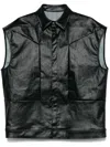 Rick Owens Jumbo Gilet In Black