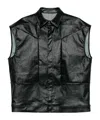 Rick Owens Jumbo Gilet In Black