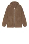 Rick Owens Jumbo Hooded Peter In Fawn