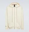 Rick Owens Jumbo Jason Cotton Hoodie In White