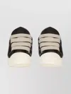 Rick Owens Black Hollywood Jumbolace Low Sneaks Sneakers In Black