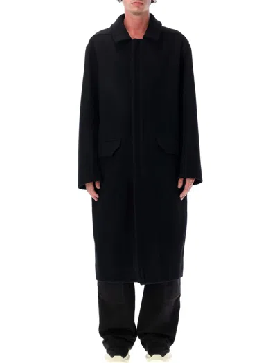 Rick Owens Jumbo Mac Coat In Black