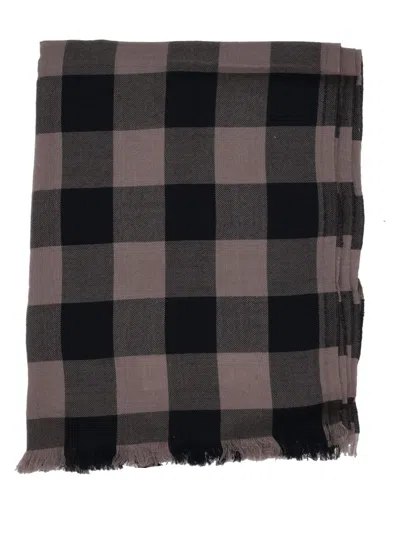 RICK OWENS RICK OWENS JUMBO PLAID 190 X85