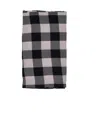 Rick Owens Jumbo Plaid 190x85 In Gray