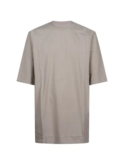 Rick Owens Jumbo Short-sleeve Cotton T-shirt In Gray
