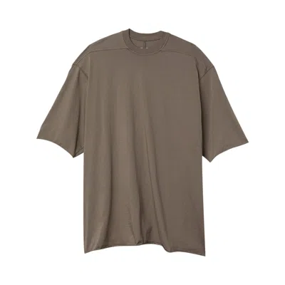 Pre-owned Rick Owens Jumbo Short-sleeve Tee 'dust' | Brown | Women's Size 40