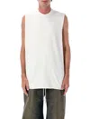Rick Owens Cotton Sleeveless Top In White