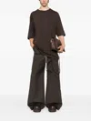 Rick Owens Jumbo Ss T In Brown