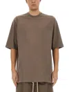 Rick Owens Oversize Crew Neck T-shirt