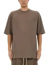 Rick Owens Oversize Crew Neck T-shirt