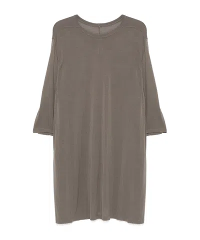 Rick Owens Jumbo T-shirt In Brown
