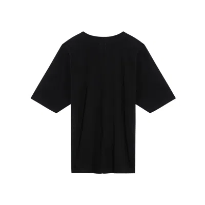 Rick Owens Jumbo T-shirt In Black