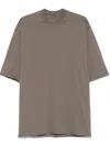 Rick Owens Gray Hollywood Jumbo Ss T-shirt In Grey