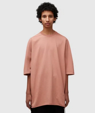 Rick Owens Jumbo T-shirt In Pink