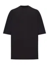 Rick Owens Jumbo Tshirt In Black