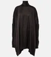 Rick Owens Oversized Top In Black