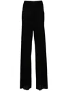 Rick Owens Seam-detailed Wide Trousers In Black