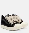 Rick Owens Low Top Sneakers Contrast Sole In Black