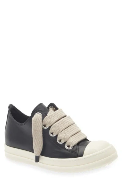 Rick Owens Jumbolace Low Sneaks In Animal Print