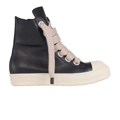 Pre-owned Rick Owens Jumbolace Sneaker 'black Milk' | Men's Size 41