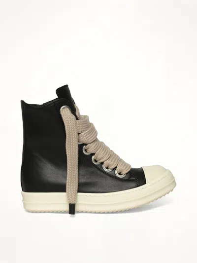 Rick Owens Jumbolace Sneaks In Black