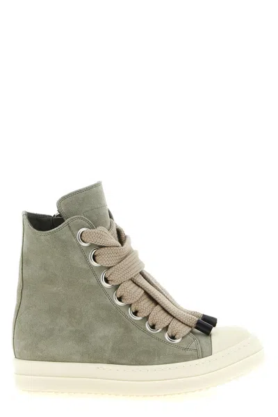 Rick Owens 'jumbolace Sneaks' Sneakers In Green