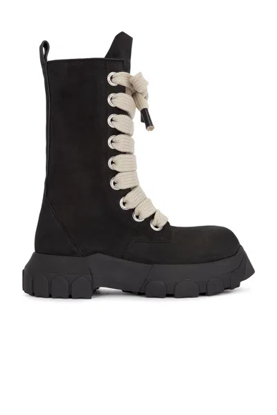 Rick Owens Porterville Lace-up Boots In Multi
