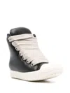 Rick Owens Jumbolaced Sneakers In Black
