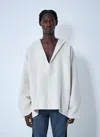 Rick Owens Kaftan Sweater In Yellow