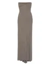 Rick Owens Kairo Maxi Skirt In Grey