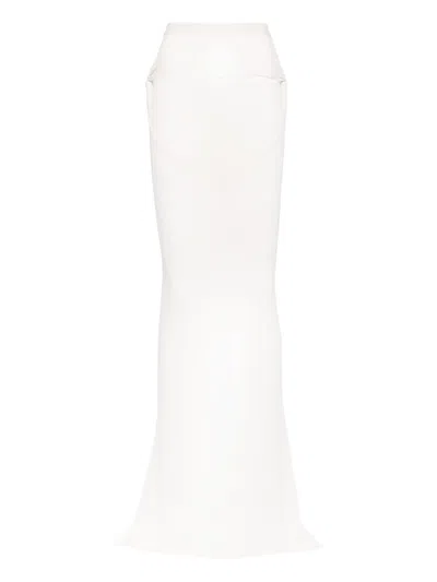 Rick Owens Kairo Skirt In White