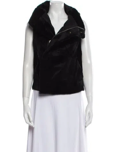 Pre-owned Rick Owens Kangaroo Vest In Black