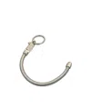 Rick Owens Flexible Keyring In Gold