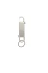 Rick Owens Gemini Keyring In Metallic