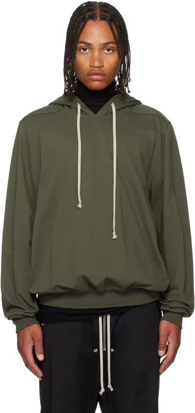 Rick Owens Khaki Concordians Heavy Jersey Hoodie