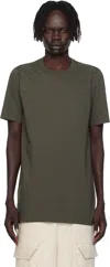 Rick Owens Khaki Concordians Level T-shirt In Multi