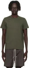 Rick Owens Khaki Concordians Short Level T-shirt In Multi
