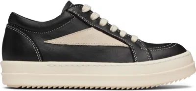 Rick Owens Kids Black Hollywood Vintage Sneakers