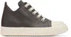 Rick Owens Kids Gray Low Sneaks Sneakers In Black