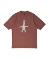 Rick Owens Kids Jumbo Short Sleeved T-shirt In Brown