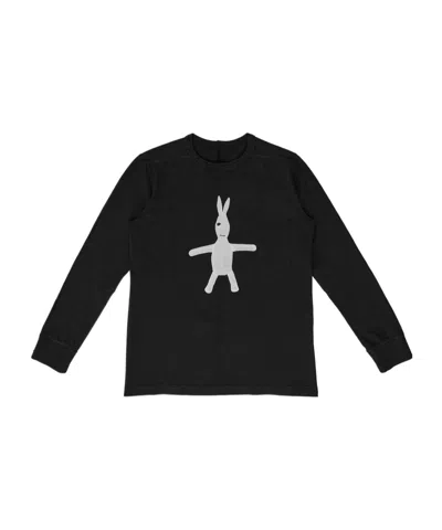 Rick Owens Kids Level Long Sleeved T-shirt In Black