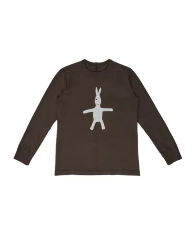 Rick Owens Kids Level Long Sleeved T-shirt In Black