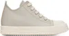 Rick Owens Kids Off-white Low Sneaks Sneakers In Gray